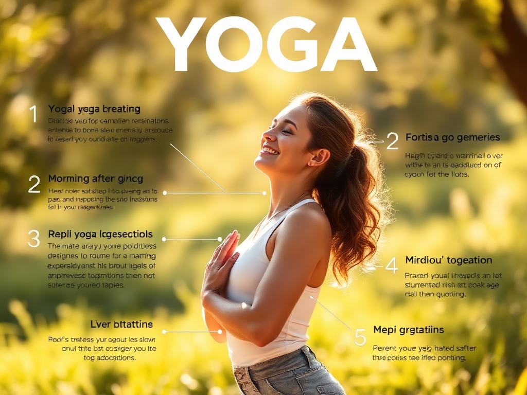 Візуалізація переваг ранкової йоги для здоров'я та благополуччя